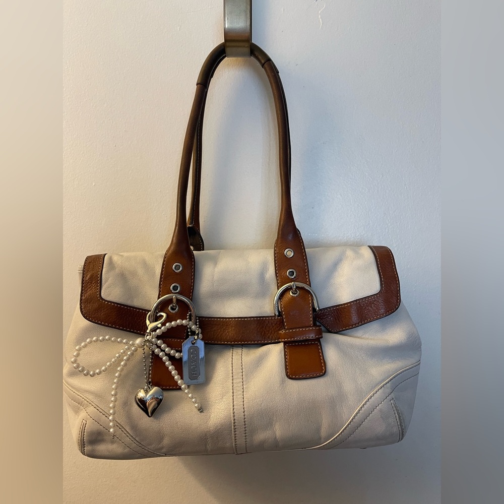 Vintage coach Hampton Soho satchel